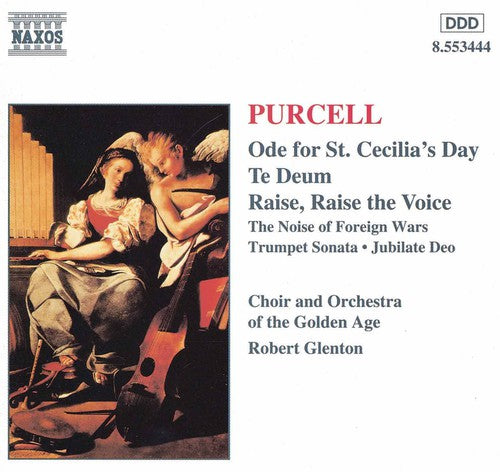the album cover for Robert Glenton - Ode for St. Cecilia's Day