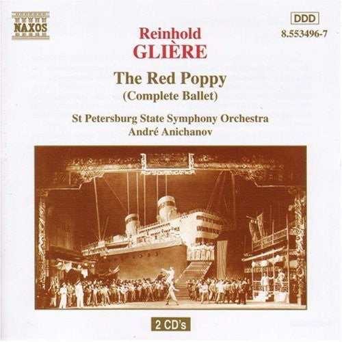 the album cover for Andre Anichanov - Red Poppy (complete)
