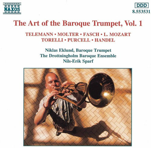 the album cover for Niklas Eklund - Art of Baroque Trumpet 1 / Various