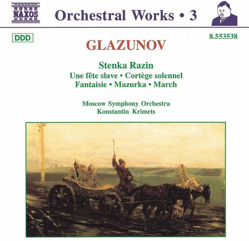 the album cover for Moscow Symphony Orchestra - Orchestral Works 3