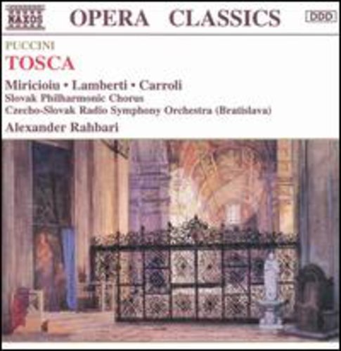 the album cover for Silvano Carroli - Tosca