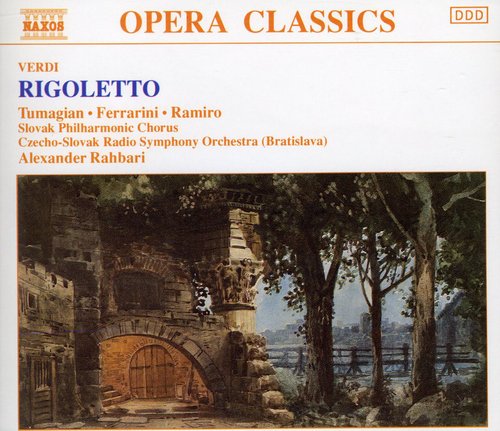 the album cover for G. Verdi - Rigoletto