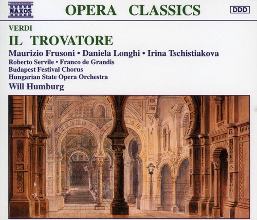 the album cover for Will Humburg - Il Trovatore