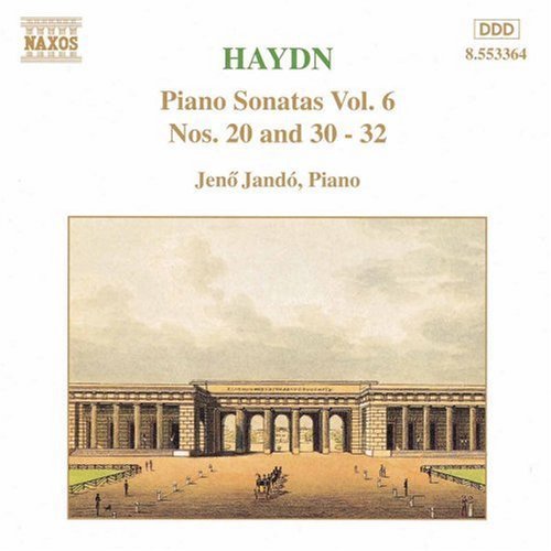 the album cover for JenÅ‘ JandÃ³ - Piano Sonatas 6