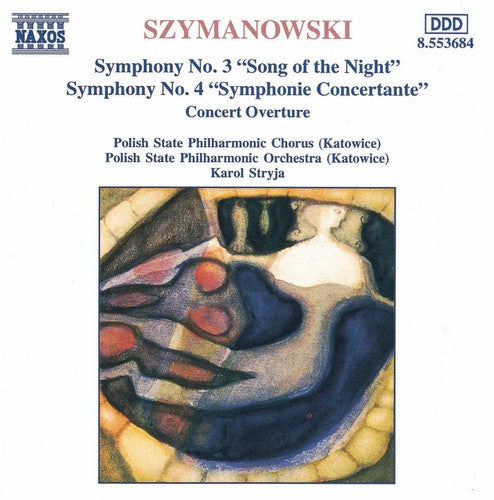 the album cover for Karol Stryja - Symphony 3 & 4