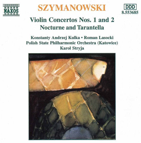 the album cover for Karol Stryja - Violin Concertos 1 & 2