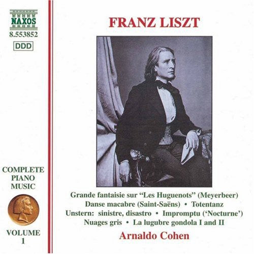 the album cover for Arnaldo Cohen - Complete Piano Music 1