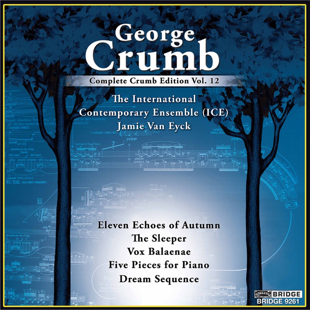 the album cover for Jacob Greenberg - Complete George Crumb Edition 12