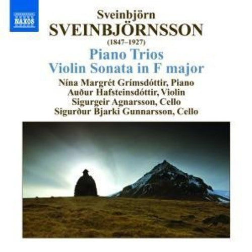 the album cover for Nina-Margret Grimsdottir - Piano Trios: Violin Sonata