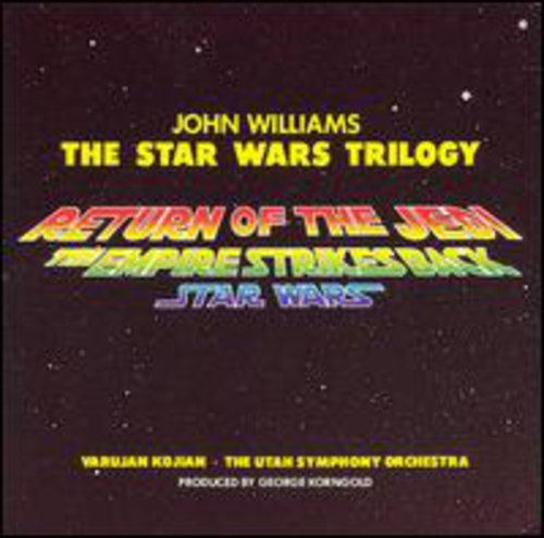 the album cover for John Williams - Star Wars Trilogy (Original Soundtrack)