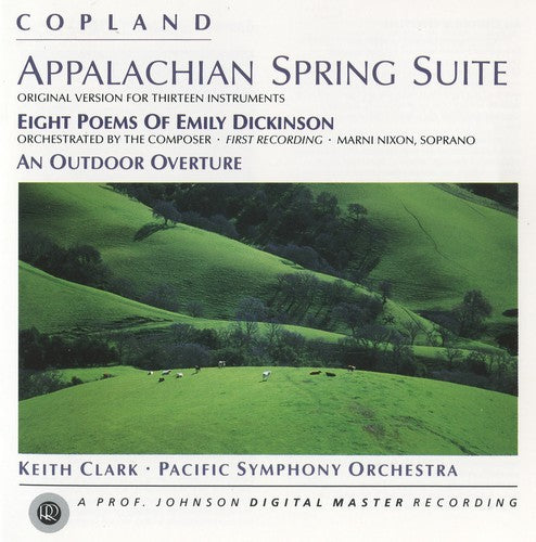 the album cover for Keith Clark - Appalchian Spring Suite