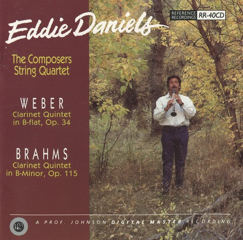 the album cover for Eddie Daniels - Clarinet Quintets