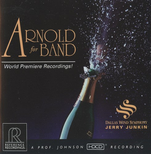 the album cover for Dallas Wind Symphony - Arnold for Band / Scottish Dances / Little Suite 1