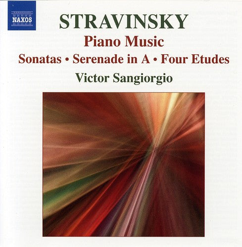 the album cover for Victor Sangiorgio - Sonatas / Serenade in a / Four Etudes