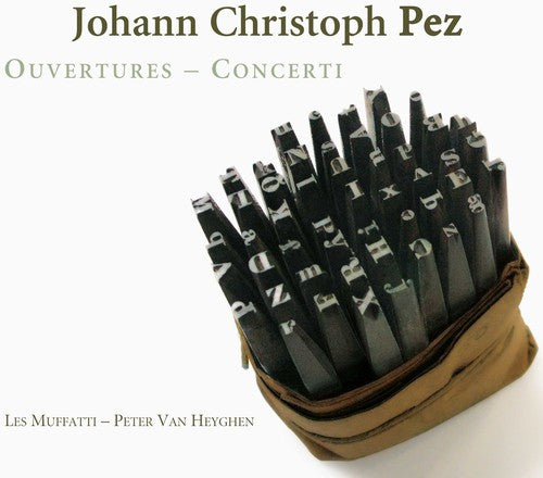 the album cover for Peter van Heyghen - Concerti [Digipak]