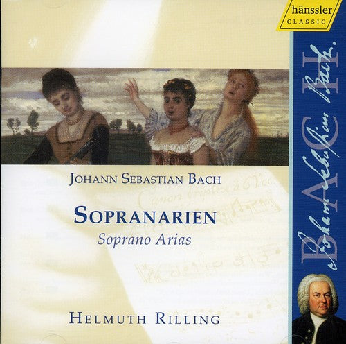 the album cover for J.S. Bach - Soprano Arias