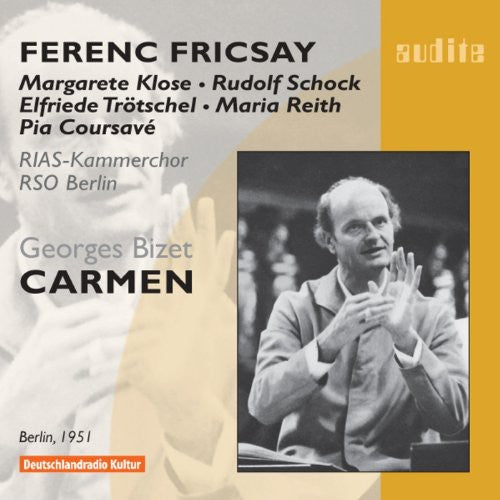 the album cover for G. Bizet - Excerpts from Carmen