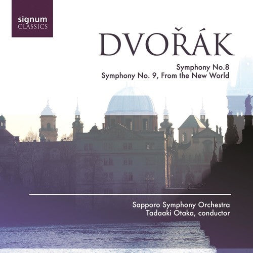 the album cover for Tadaaki Otaka - Symphony 8 & 9