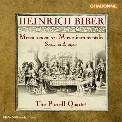 the album cover for Purcell Quartet - Mensa Sonoroa Seu Musica Instrumentalis: Sonata in