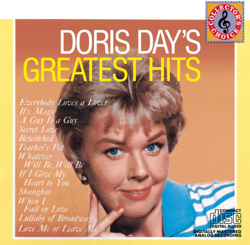 the album cover for Doris Day - Doris Day's Greatest Hits