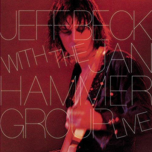 the album cover for Jeff Beck - Live with the Jan Hammer Group