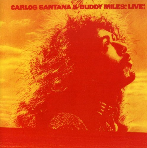 the album cover for Santana/Carlos Santana - Live