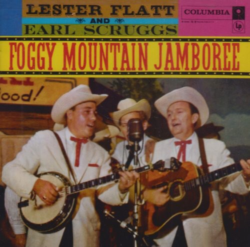 the album cover for Flatt & Scruggs - Foggy Mountain Jamboree