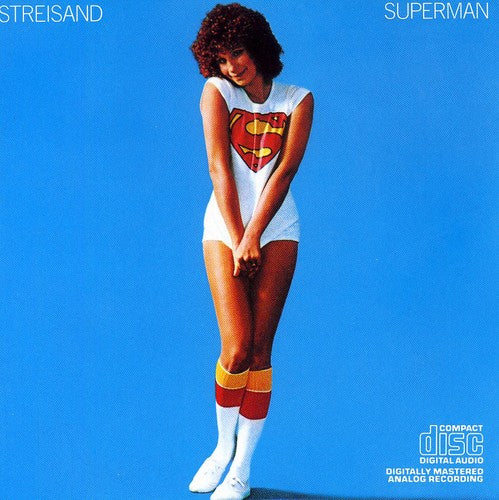 the album cover for Barbra Streisand - Superman