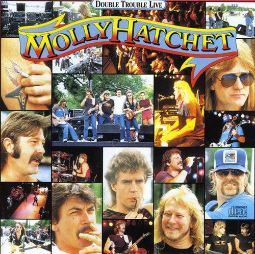 the album cover for Molly Hatchet - Double Trouble