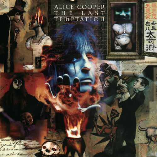 the album cover for Alice Cooper - The Last Temptation