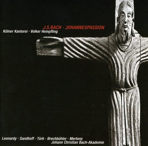 the album cover for Tuerk - St John Passion