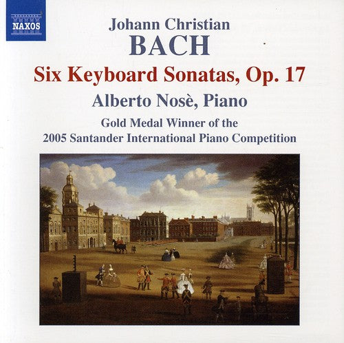 the album cover for Alberto NosÃ© - Six Keyboard Sonatas Op 17