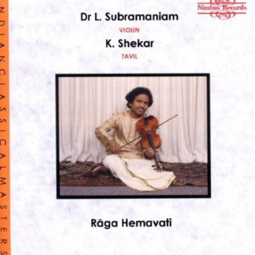 the album cover for L. Subramaniam - Raga Hemavati