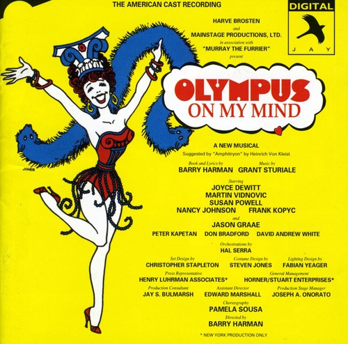 the album cover for De Witt/Vidnovic/Powell - Olympus On My Mind