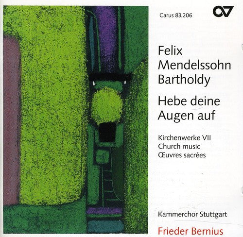the album cover for F.M. Bartholdy - Church Music