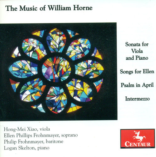 the album cover for W. Horne - Sonata for Viola & Piano: Songs for Ellen