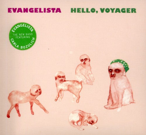 the album cover for Evangelista - Hello, Voyager