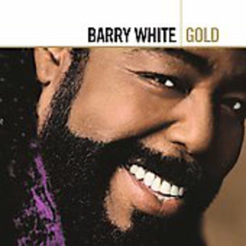 the album cover for Barry White - Gold