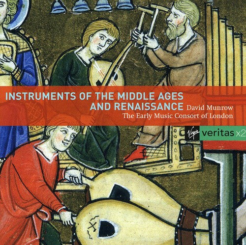 the album cover for David Munrow - Instruments Du Moyen-Age Et de la Renaissance