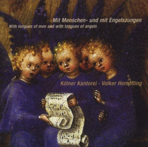 the album cover for Hempfling/Koelner - With Human Tongues with Tongues of Angels