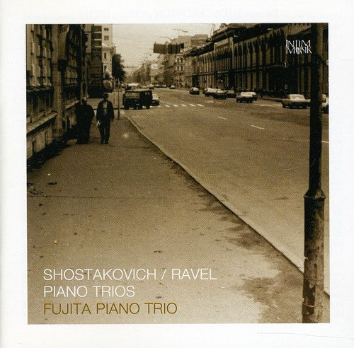 the album cover for Shostakovich/Ravel - Piano Trios