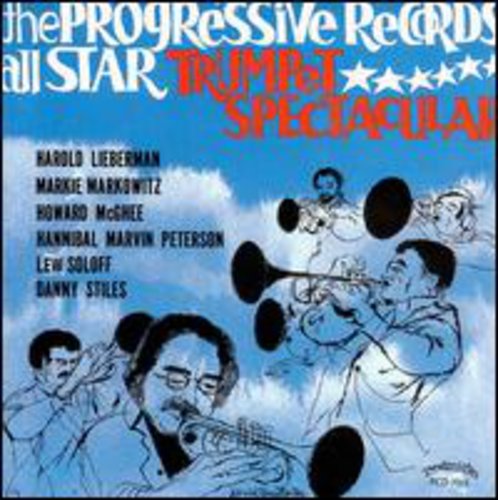 the album cover for All Star Trumpet Spectacular - Two Progressive Trumpet Spectaculars / Various