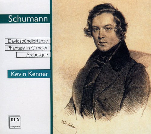 the album cover for Schumann / Kevin Kenner - Davidsbundlertanze / Phantasy in C Major