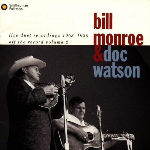 the album cover for Bill Monroe - Live