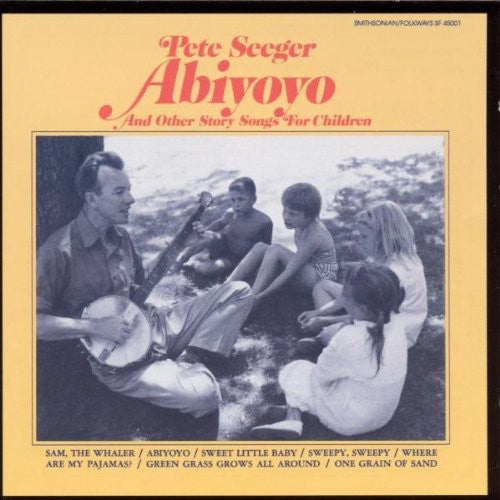 the album cover for Pete Seeger - Abiyoyo & Other Story Songs for Children