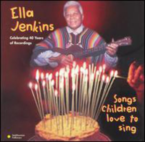 the album cover for Ella Jenkins - Songs Children Love to Sing