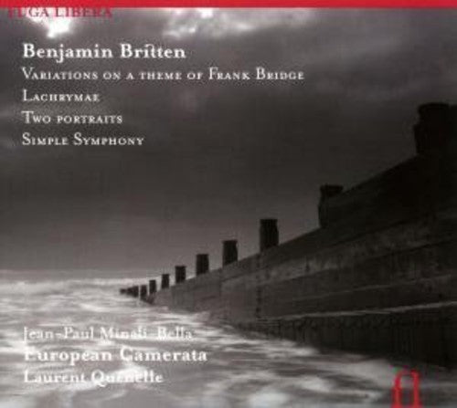 the album cover for Laurent Quenelle - Variations on a Theme of Franck Bridge
