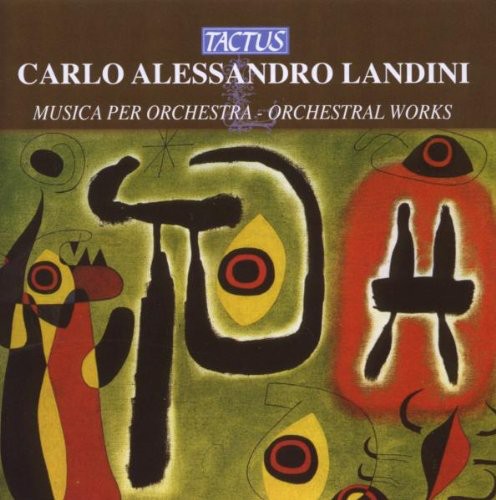 the album cover for Landini / Mbs Symphony Orchestra / Erdelyi - Orchestral Works