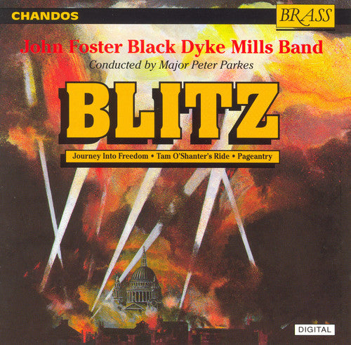 the album cover for The Black Dyke Mills Band - Blitz