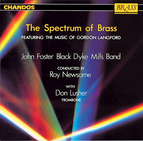 the album cover for The Black Dyke Mills Band - Music of Gordon Langford